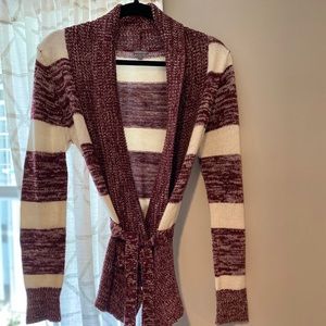 Stripped cardigan
